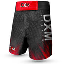 DXM SPORTS Boxing Shorts Kick Boxing Training Competition Fight Boxing Trunks - Black/Red 1 image