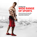 DXM SPORTS Boxing Shorts Kick Boxing Training Competition Fight Boxing Trunks - Black/Red 5 image