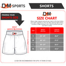 DXM SPORTS Boxing Shorts Size Chart 7 image
