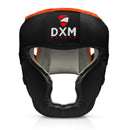DXM Sports Full-Face Boxing Headgear Black/Orange Premium Sparring Protection 27 image