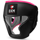 DXM Sports Full-Face Boxing Headgear Black/Pink Premium Sparring Protection 18 image