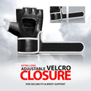 DXM Sports Half Finger Open Palm MMA Grappling Gloves - Red 53 image