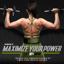 DXM SPORTS Weight Lifting Belt 4" Wide Weight Training Powerlifting Workout Gym Belts - Green 31 image