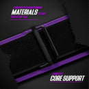 DXM SPORTS Weight Lifting Belt 4" Wide Weight Training Powerlifting Workout Gym Belts - Purple 46 image