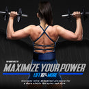 DXM SPORTS Weight Lifting Belt 4" Wide Weight Training Powerlifting Workout Gym Belts - Blue 14 image