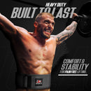 DXM SPORTS Weight Lifting Belt 4" Wide Weight Training Powerlifting Workout Gym Belts - Gray 24 image