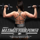 DXM SPORTS Weight Lifting Belt 4" Wide Weight Training Powerlifting Workout Gym Belts - Gray 22 image