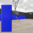 Gym Wall Padding 72" x 24" x 2" Thick Foam Panels Waterproof Safety Mat - Blue 9 image