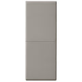 Gym Wall Padding 72" x 24" x 2" Thick Foam Panels Waterproof Safety Mat - Gray