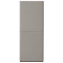 Gym Wall Padding 72" x 24" x 2" Thick Foam Panels Waterproof Safety Mat - Gray 2 image