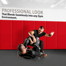Gym Wall Padding 72" x 24" x 4" Thick Foam Panels Waterproof Safety Mat - Red 30 image
