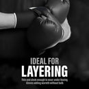 DXM Sports Boxing Inner Gloves Fist Protection - Black 6 image