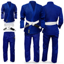 DXM SPORTS Brazilian Jiu Jitsu Uniform MMA Grappling Suit for Adult Unisex - Blue 14 image