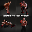 DXM Sports Leather Medicine Ball Premium Strength Training Ball - Red & Black 6 image