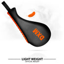 DXM Taekwondo Racket Pad Single Target Mitt Karate Kick Strike Floppy Paddle/Clapper - Black & Orange 5 image