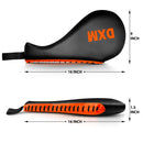 DXM Taekwondo Racket Pad Single Target Mitt Karate Kick Strike Floppy Paddle/Clapper - Black & Orange 4 image