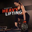 DXM Sports Workout Gloves for Women, Half Finger Padded Weight Lifting Training Fitness Gym Gloves - Orange 15 image