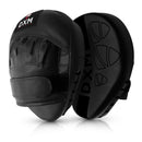 DXM Sports Boxing Focus Pad Punching Mitts Curved Sparring Target Focus Training Pads - Black  1 image